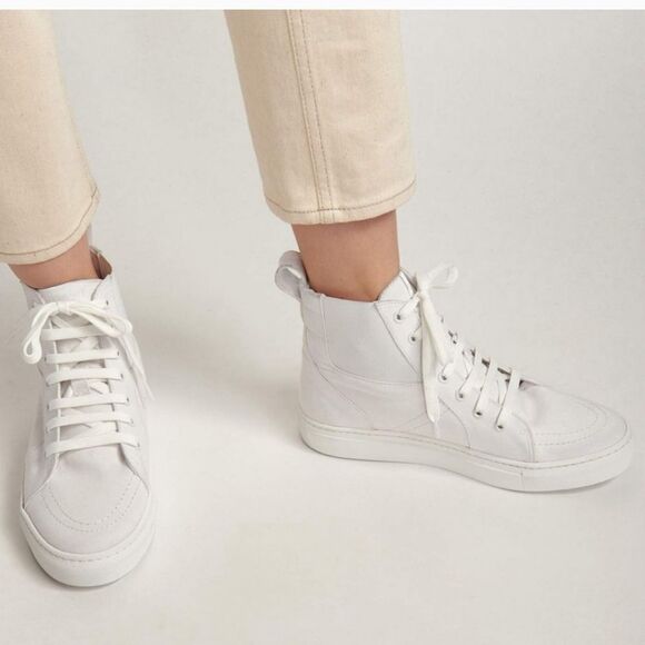 NIB Thakoon Pull On High Top Sneaker - White - Picture 3 of 11